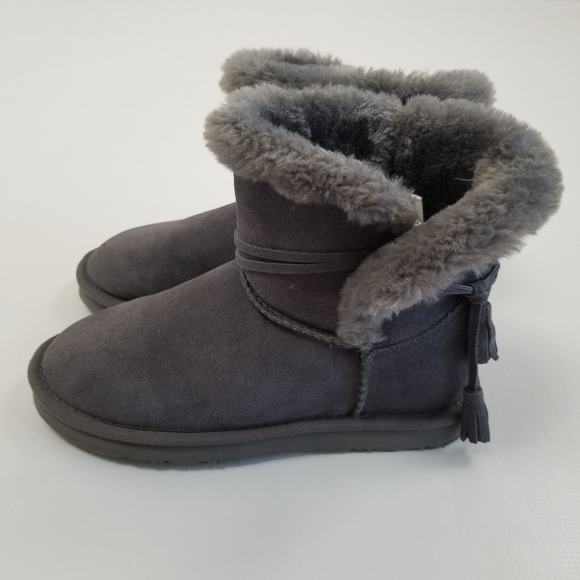 Lamo Cozy Suede Thalia Boots Size 8 - Picture 2 of 13